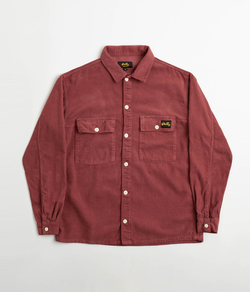 Stan Ray CPO Shirt in Cranberry Cord