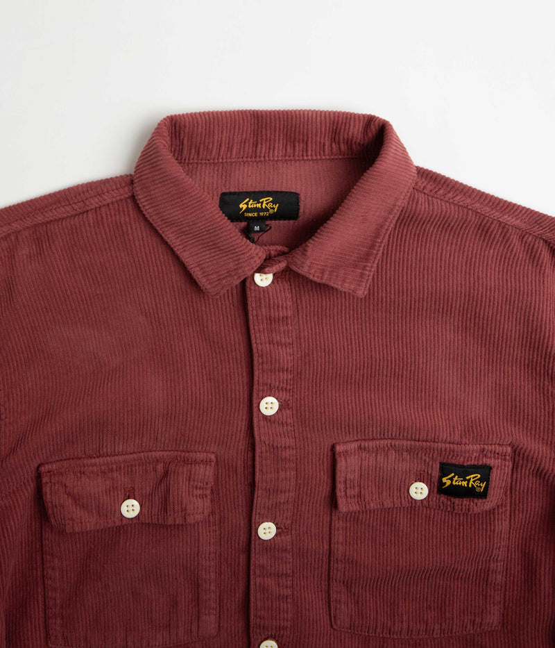 Stan Ray CPO Shirt in Cranberry Cord