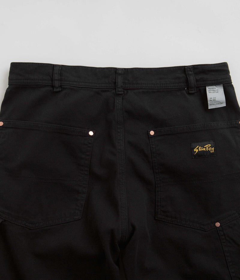 Stan Ray Double Knee Pants in Black Duck
