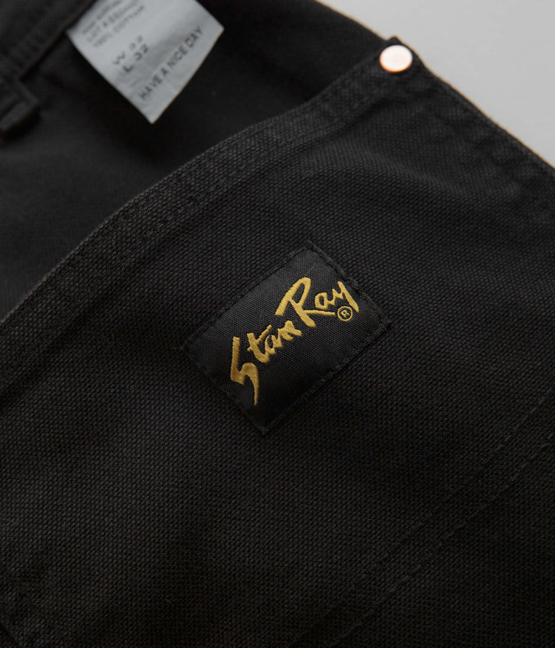 Stan Ray Double Knee Pants in Black Duck
