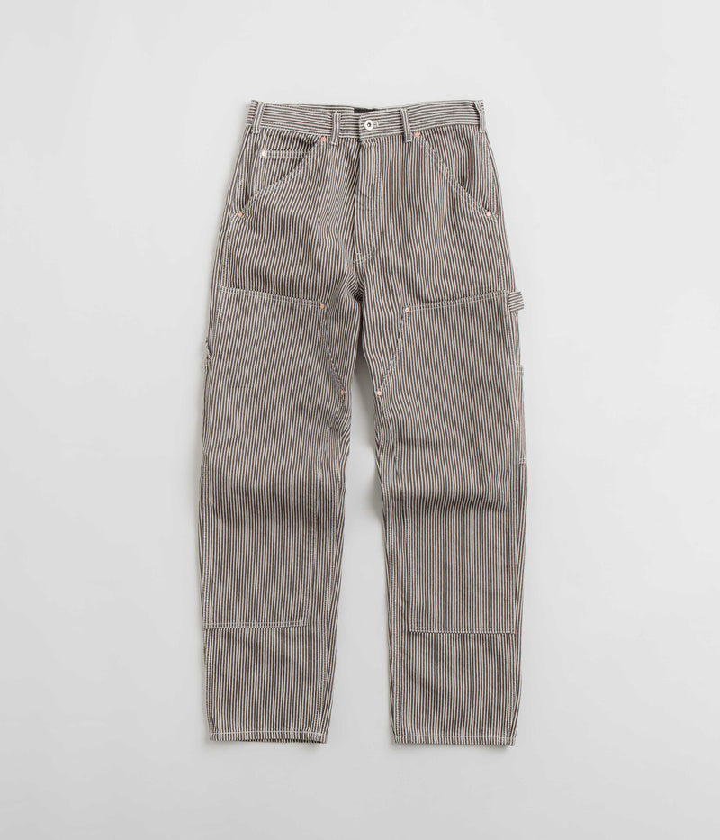 Stan Ray Double Knee Pants in Black Stone Hickory