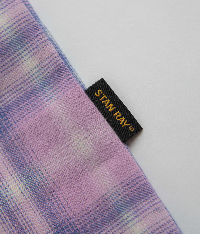 Stan Ray Flannel Shirt in Pink Plaid
