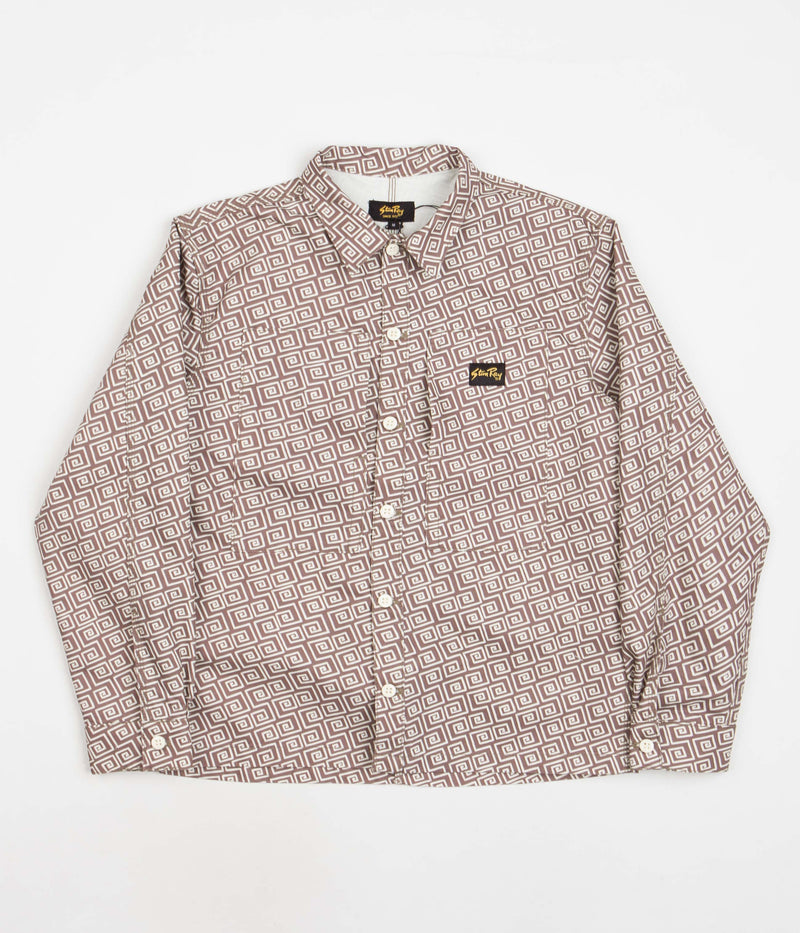Stan Ray Prison Shirt in Natural Labyrinth