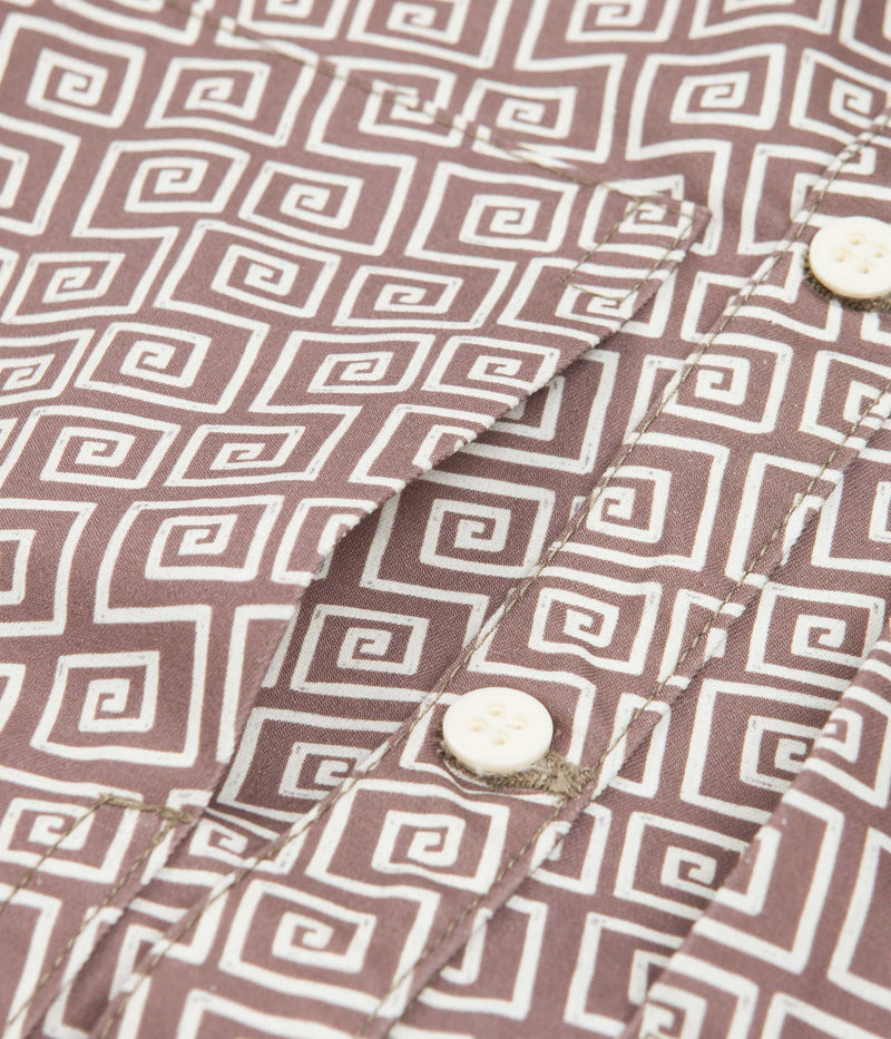 Stan Ray Prison Shirt in Natural Labyrinth