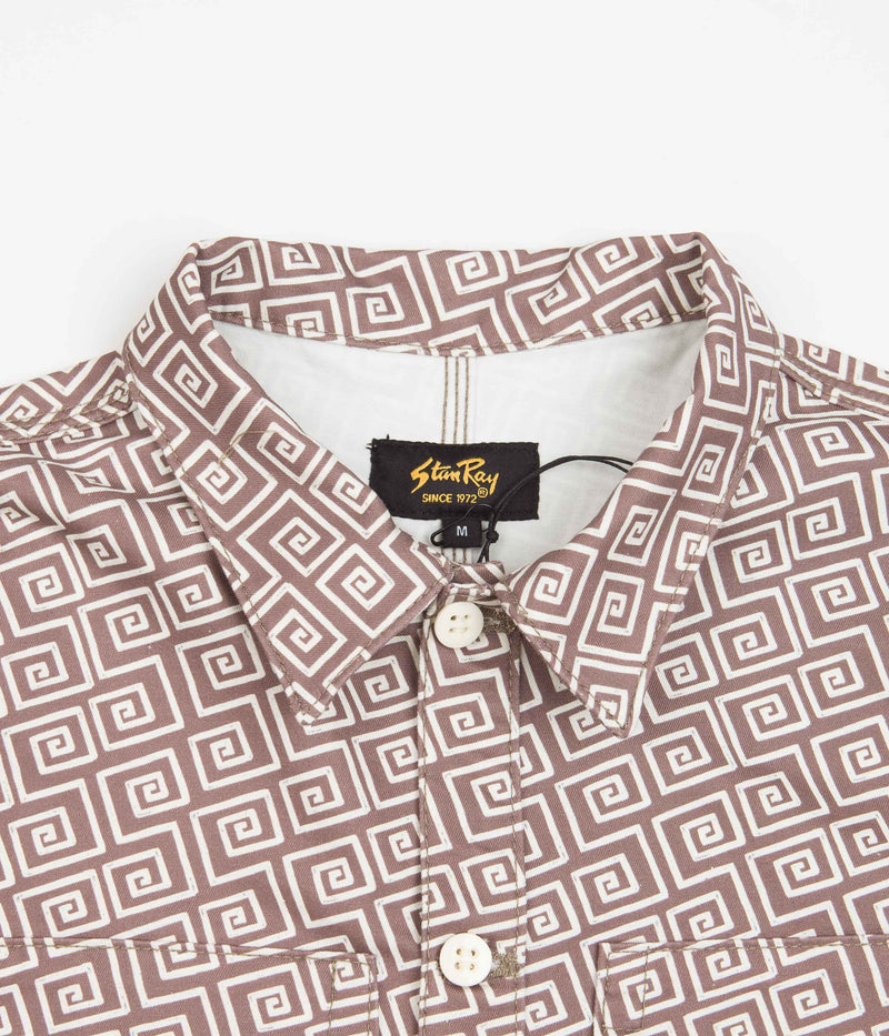 Stan Ray Prison Shirt in Natural Labyrinth