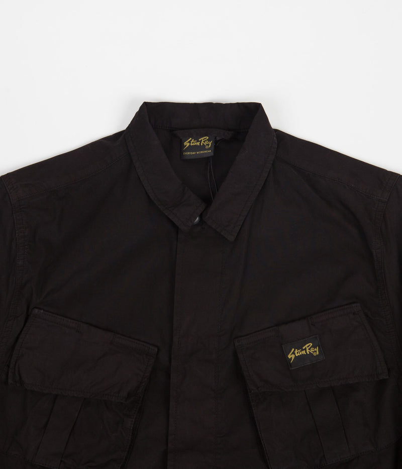 Stan Ray Tropical Jacket in Black Poplin