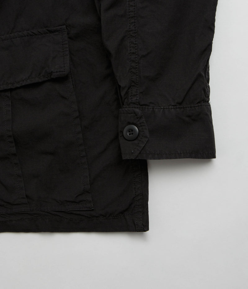 Stan Ray Utility Jacket in Black Ripstop