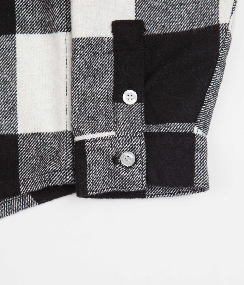 Stan Ray Work Shirt in Black and Natural Buffalo Check