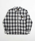 Stan Ray Zip Shirt in Black Plaid