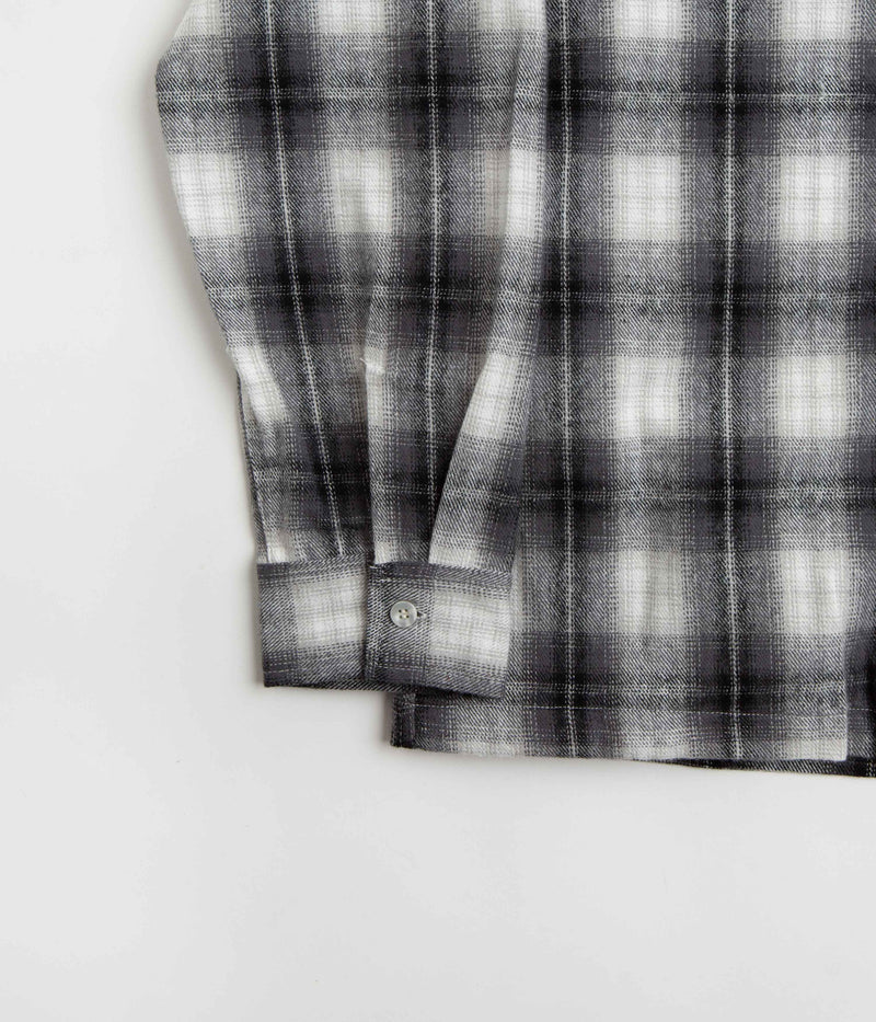 Stan Ray Zip Shirt in Black Plaid