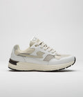 Stepney Workers Club Amiel S-Strike Leather Shoes in White and Ecru