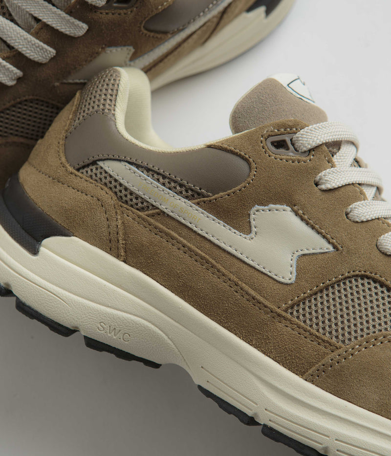 Stepney Workers Club Amiel S-Strike Suede Shoes in Desert