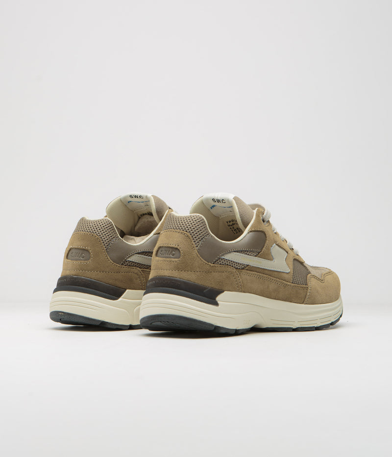 Stepney Workers Club Amiel S-Strike Suede Shoes in Desert