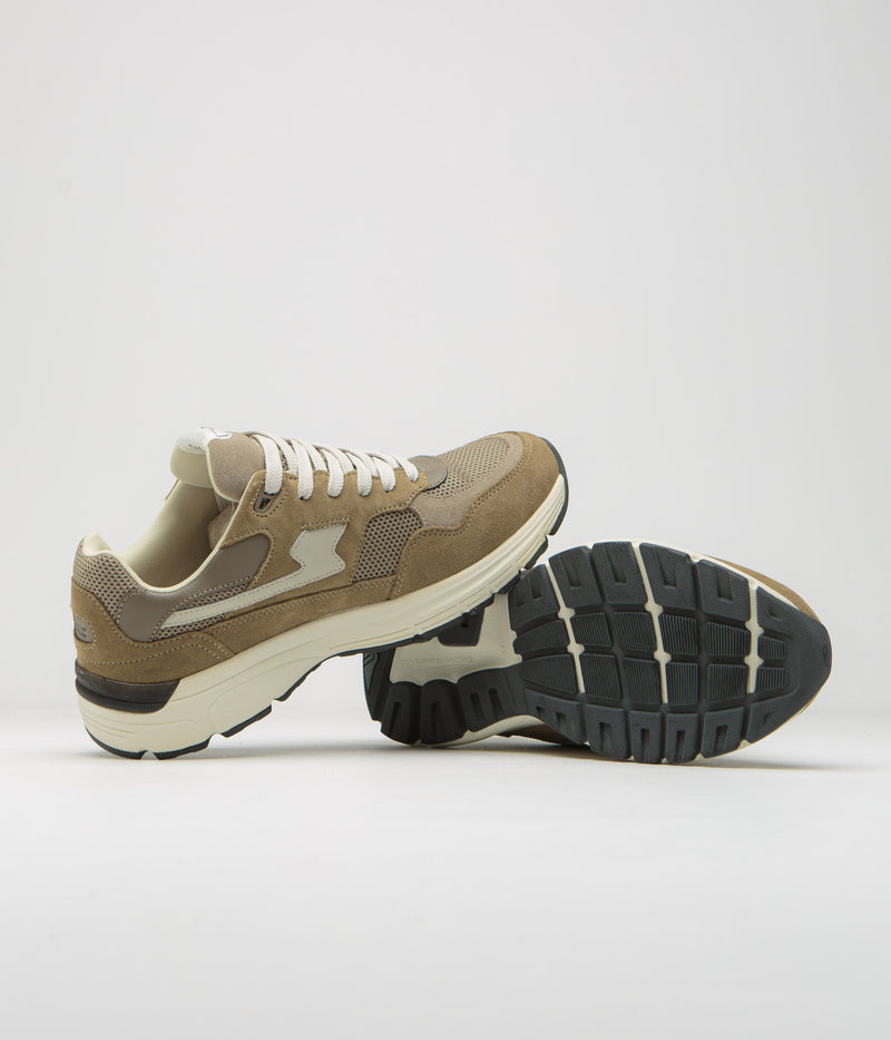 Stepney Workers Club Amiel S-Strike Suede Shoes in Desert