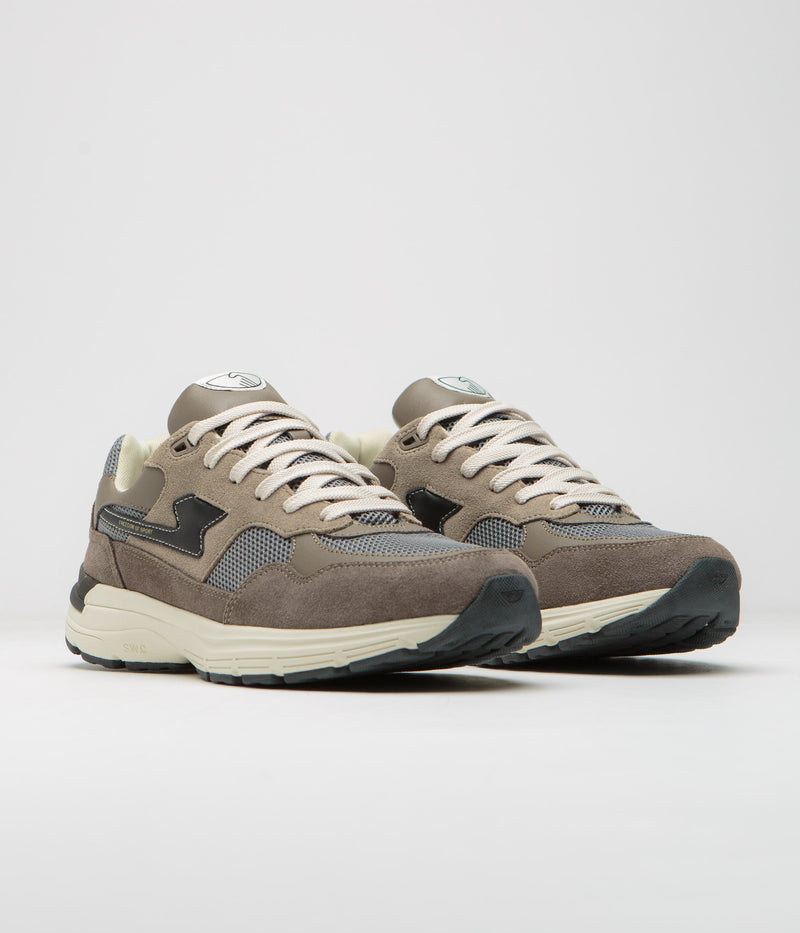 Stepney Workers Club Amiel S-Strike Suede Shoes in Grey