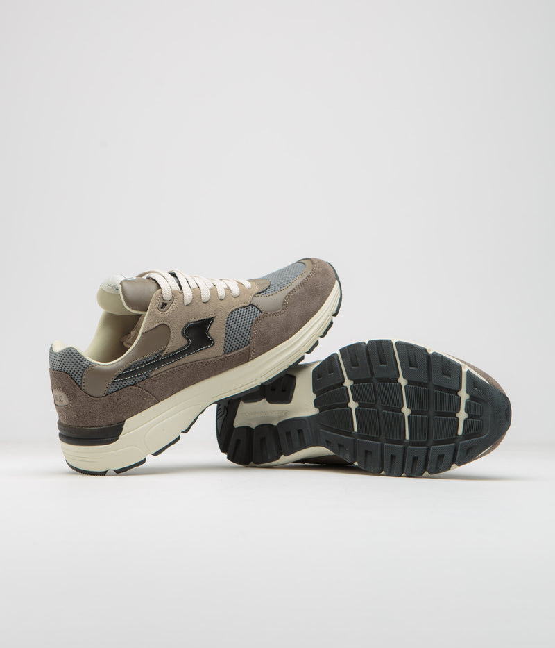 Stepney Workers Club Amiel S-Strike Suede Shoes in Grey
