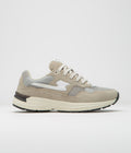 Stepney Workers Club Amiel S-Strike Suede Shoes in Light Grey