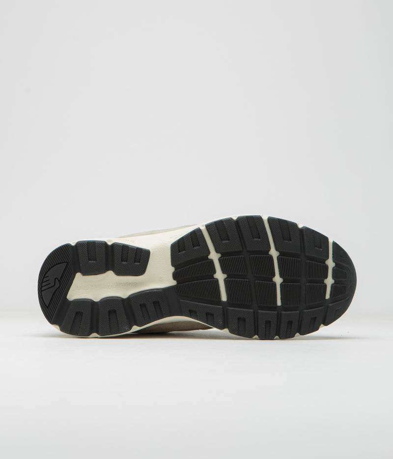 Stepney Workers Club Amiel S-Strike Suede Shoes in Light Grey