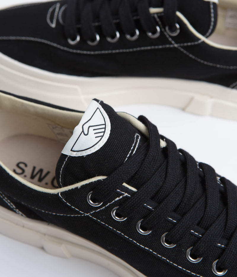 Stepney Workers Club Dellow Canvas Shoes in Black