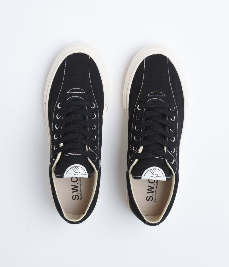 Stepney Workers Club Dellow Canvas Shoes in Black