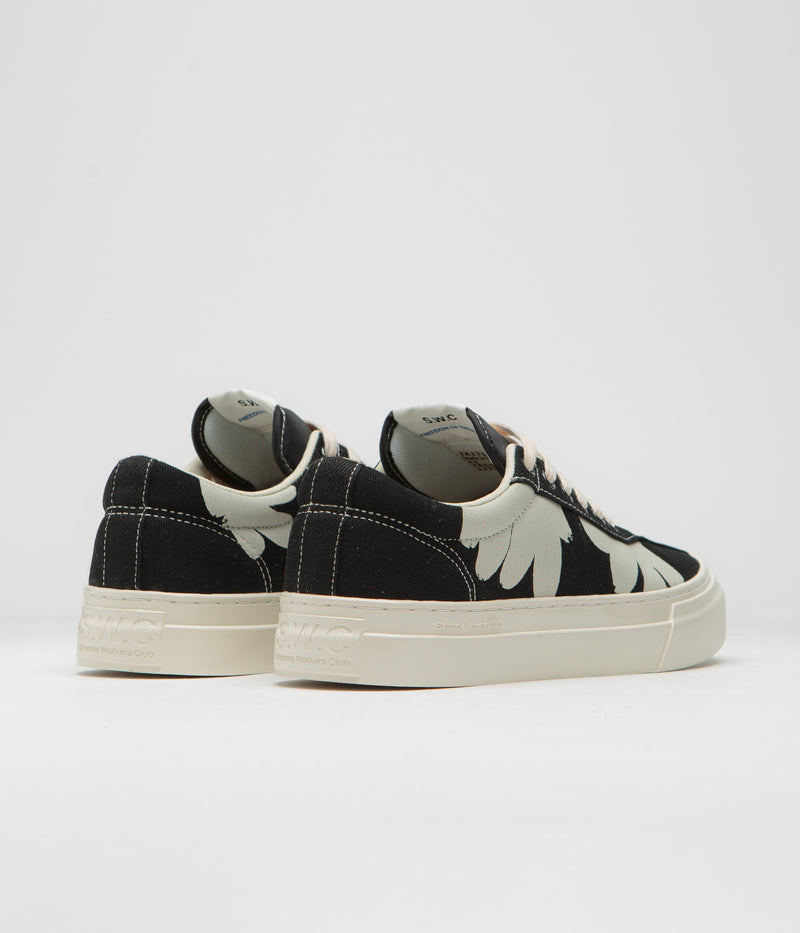 Stepney Workers Club Dellow Cupsole Shroom Hands Shoes in Black and White