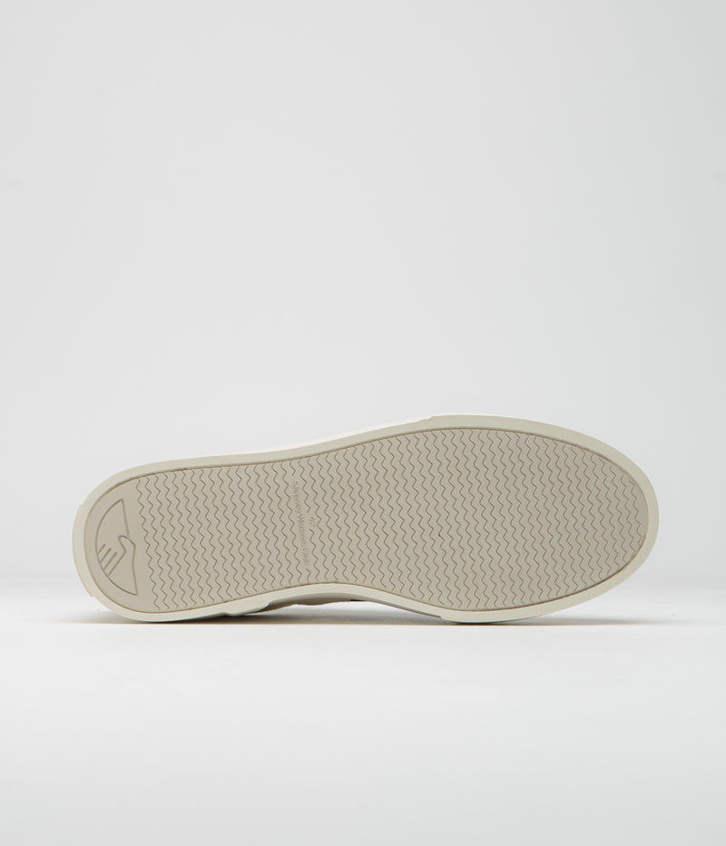 Stepney Workers Club Dellow Cupsole Shroom Hands Shoes in Ecru and Black