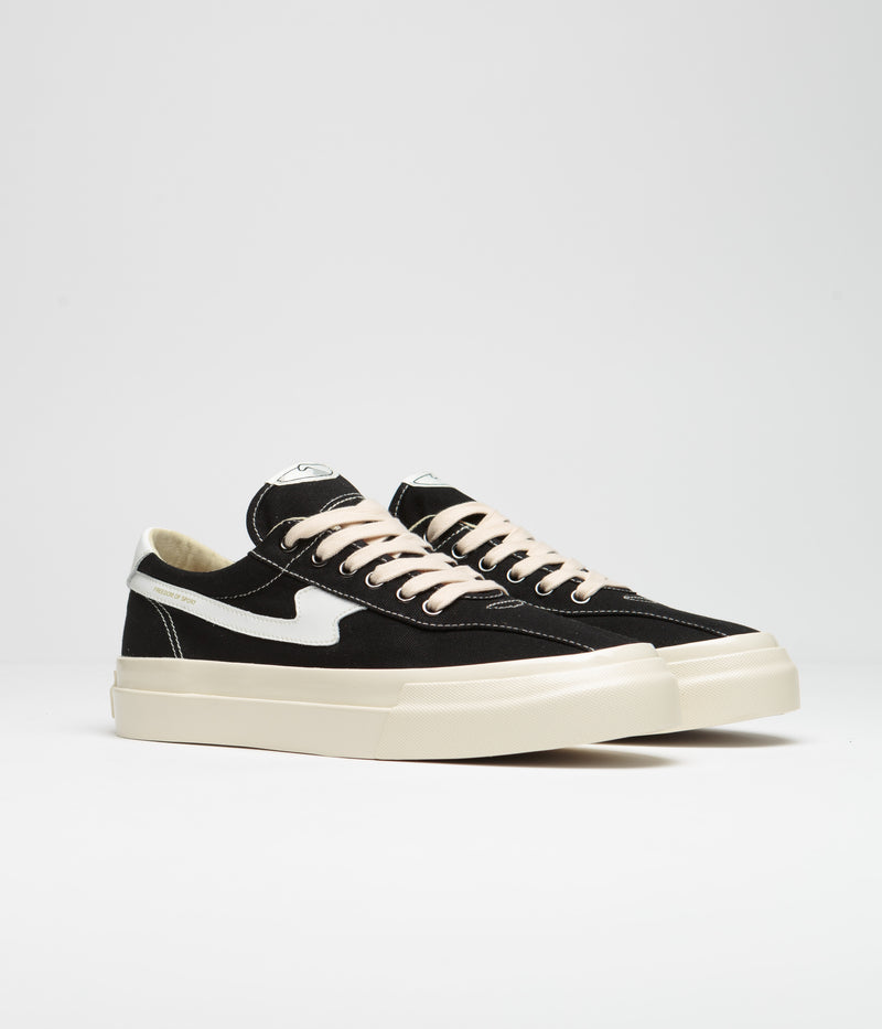 Stepney Workers Club Dellow S-Strike Canvas Shoes in Black and White