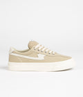 Stepney Workers Club Dellow S-Strike Canvas Shoes in Sand and Ecru