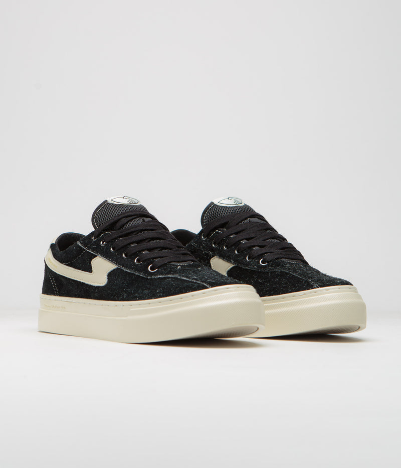Stepney Workers Club Dellow S-Strike Cup Raw Suede Shoes in Black