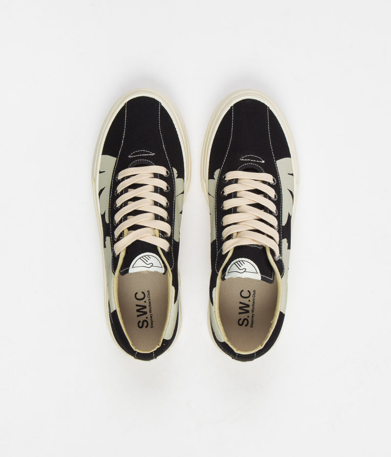 Stepney Workers Club Dellow Shroom Hands Shoes in Black and White