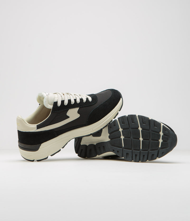Stepney Workers Club Osier S-Strike Suede Shoes in Black