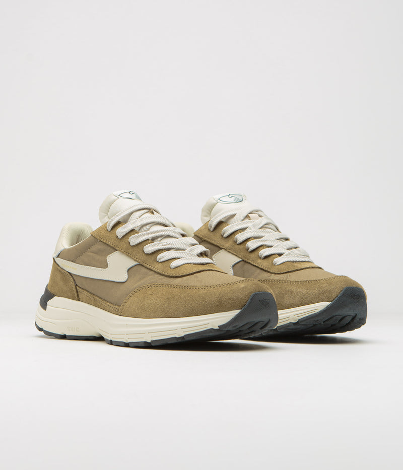 Stepney Workers Club Osier S-Strike Suede Shoes in Desert