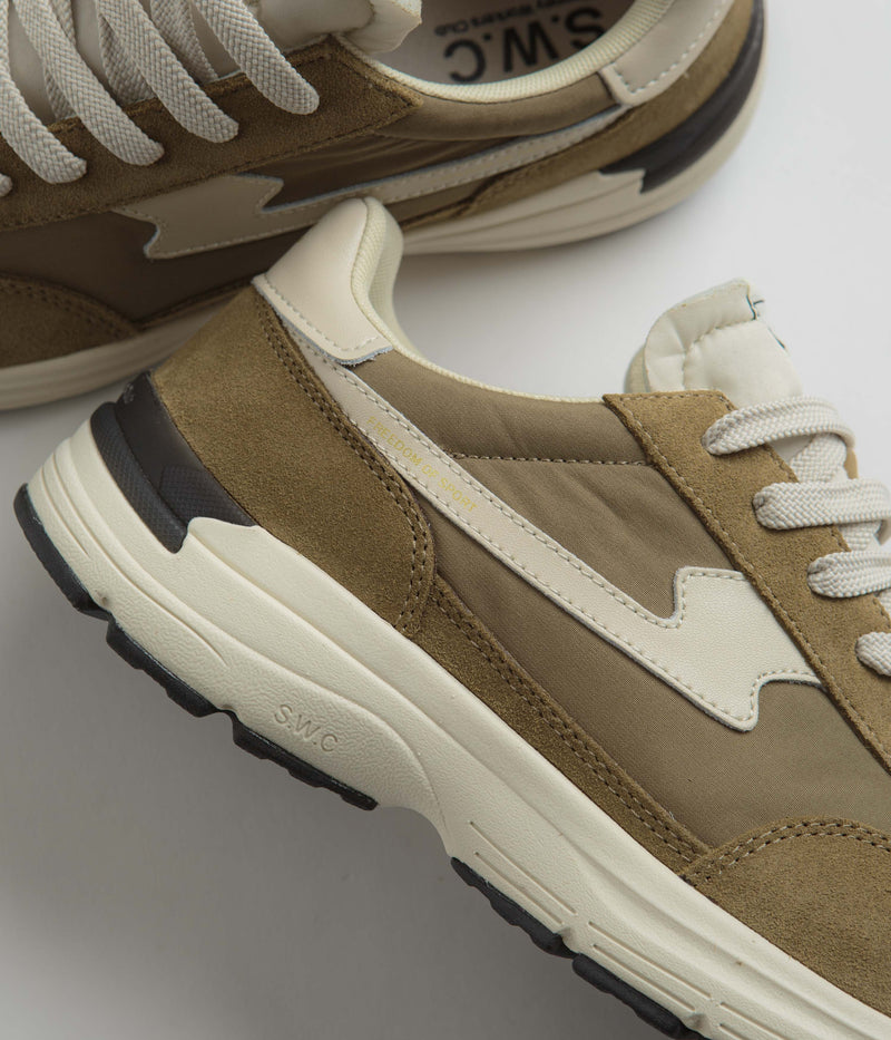 Stepney Workers Club Osier S-Strike Suede Shoes in Desert