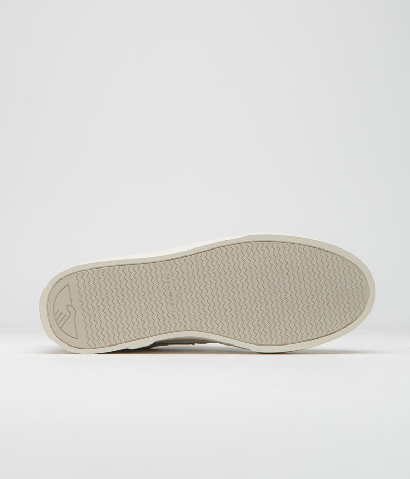 Stepney Workers Club Pearl S-Strike Leather Shoes in Ecru and White