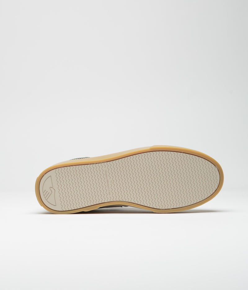 Stepney Workers Club Pearl S-Strike Leather Shoes in White and Gum