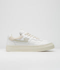 Stepney Workers Club Pearl S-Strike Leather Shoes in White and Putty