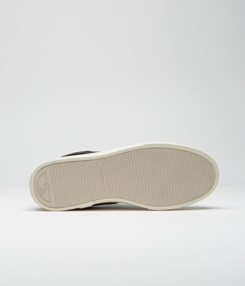 Stepney Workers Club Pearl S-Strike Nubuck Shoes in Black and Black