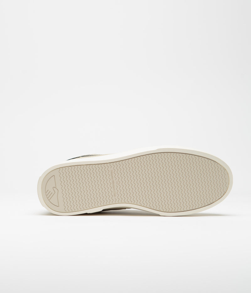 Stepney Workers Club Pearl S-Strike Nubuck Shoes in Off-Black