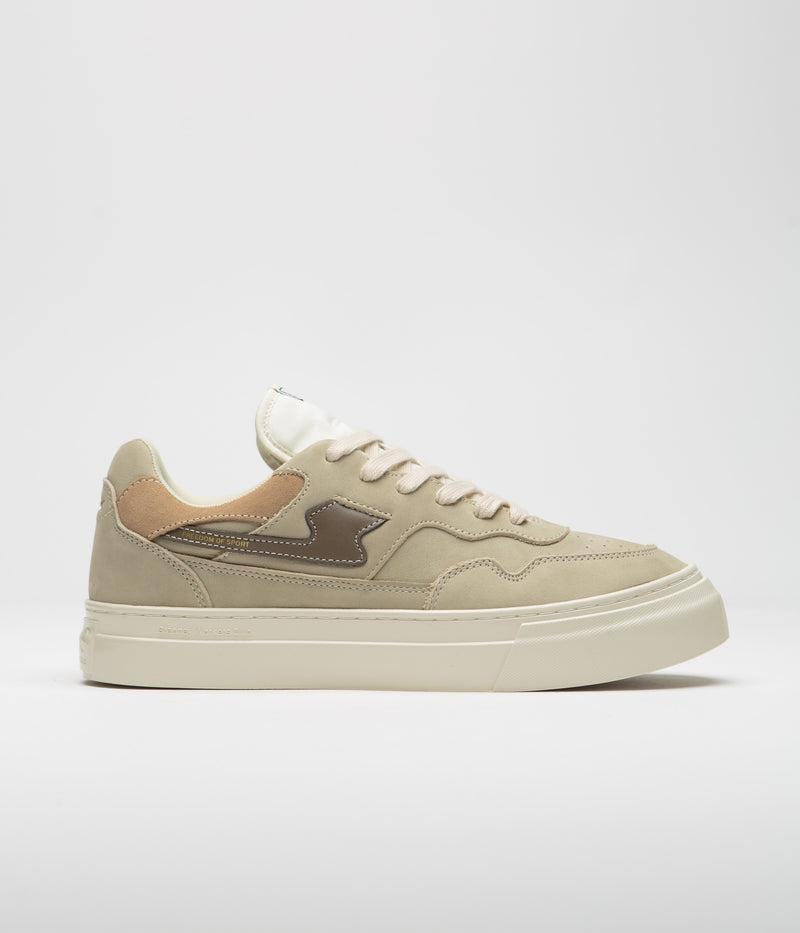 Stepney Workers Club Pearl S-Strike Nubuck Shoes in Sand
