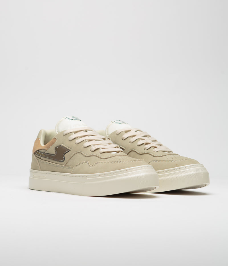 Stepney Workers Club Pearl S-Strike Nubuck Shoes in Sand