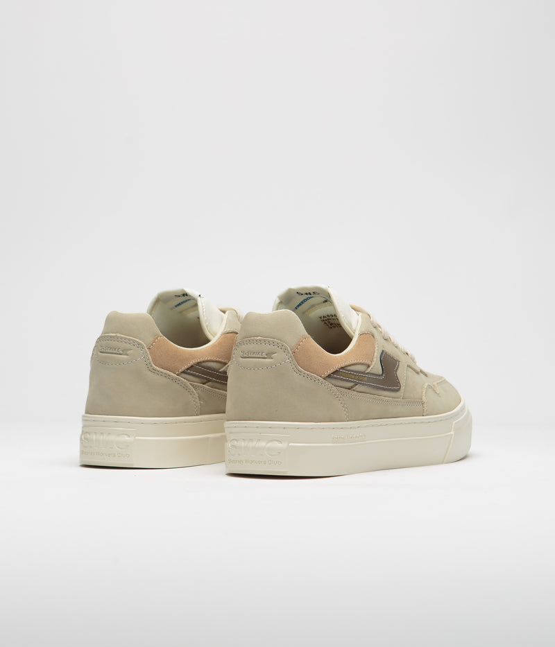 Stepney Workers Club Pearl S-Strike Nubuck Shoes in Sand