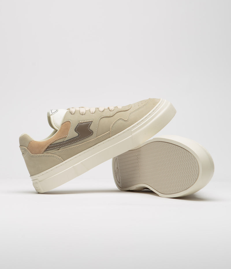 Stepney Workers Club Pearl S-Strike Nubuck Shoes in Sand