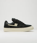 Stepney Workers Club Pearl S-Strike Raw Suede Shoes in Black