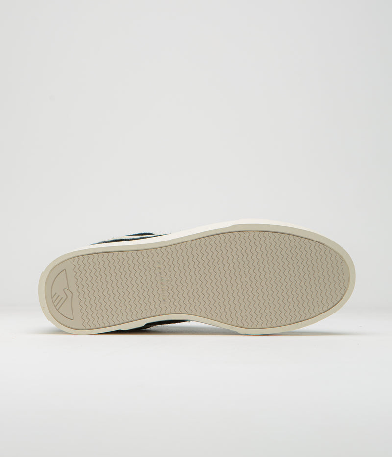 Stepney Workers Club Pearl S-Strike Raw Suede Shoes in Black