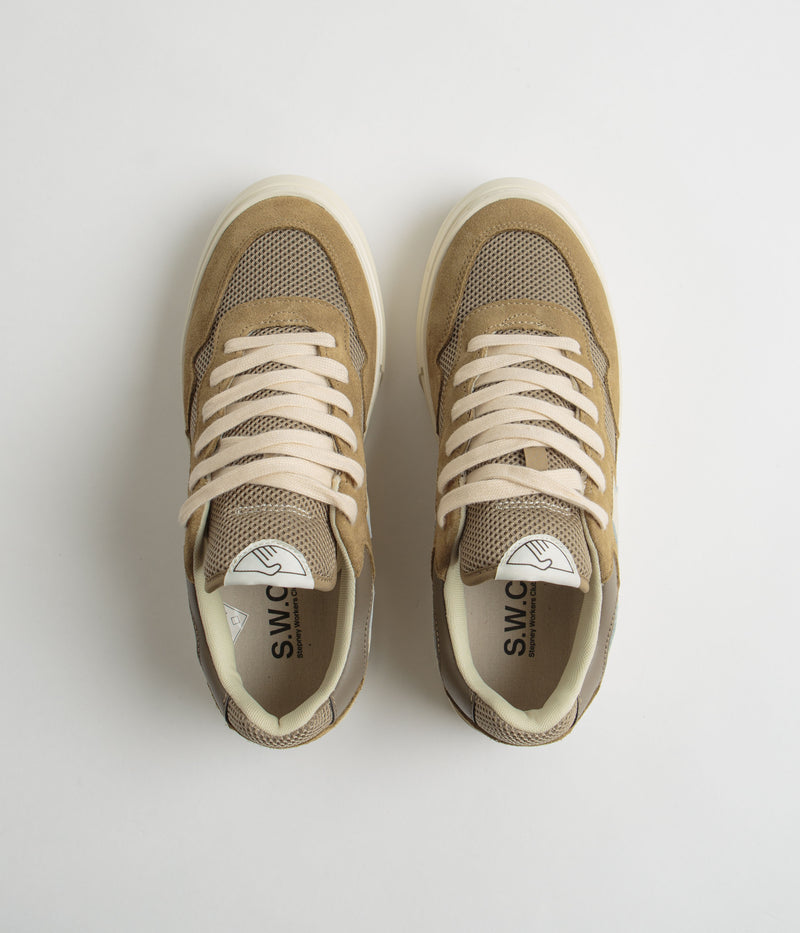 Stepney Workers Club Pearl S-Strike Suede Shoes in Desert
