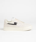 Stepney Workers Club Pearl S-Strike Suede Shoes in Ecru and Black