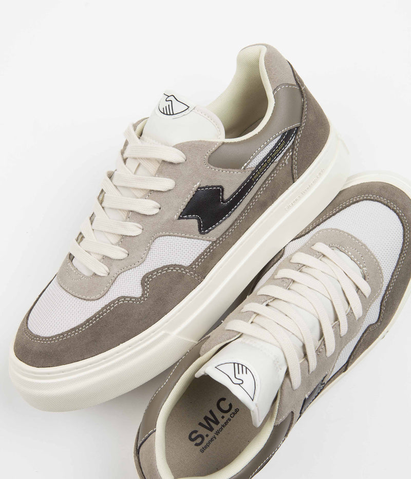 Stepney Workers Club Pearl S-Strike Suede Shoes in Smoke