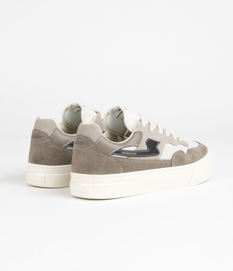 Stepney Workers Club Pearl S-Strike Suede Shoes in Smoke
