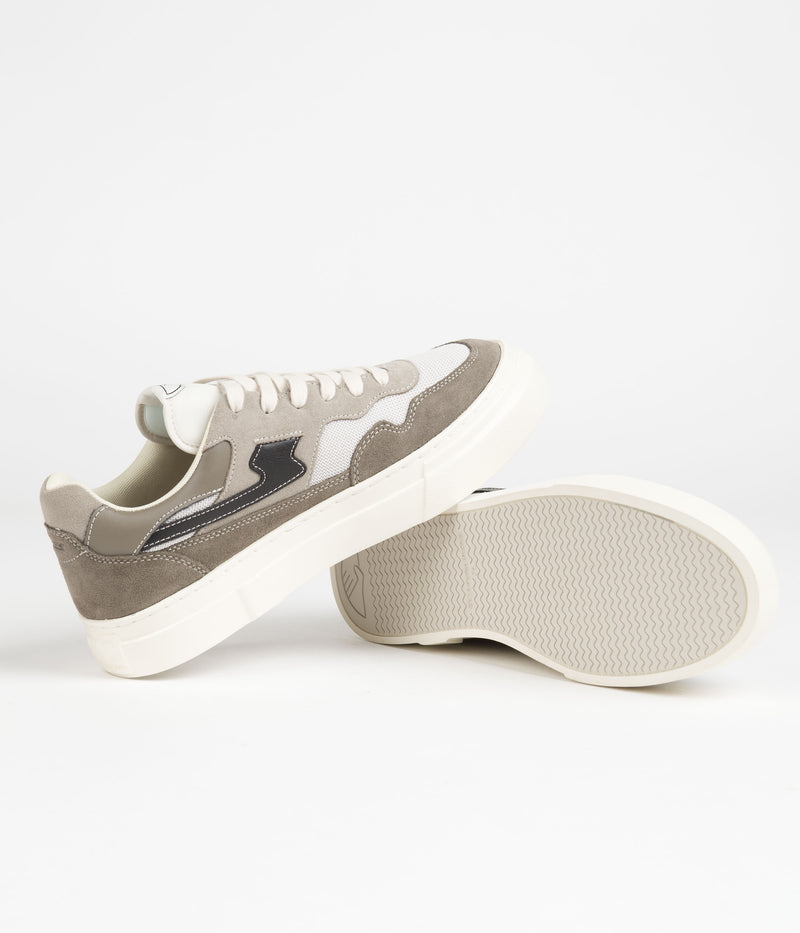 Stepney Workers Club Pearl S-Strike Suede Shoes in Smoke