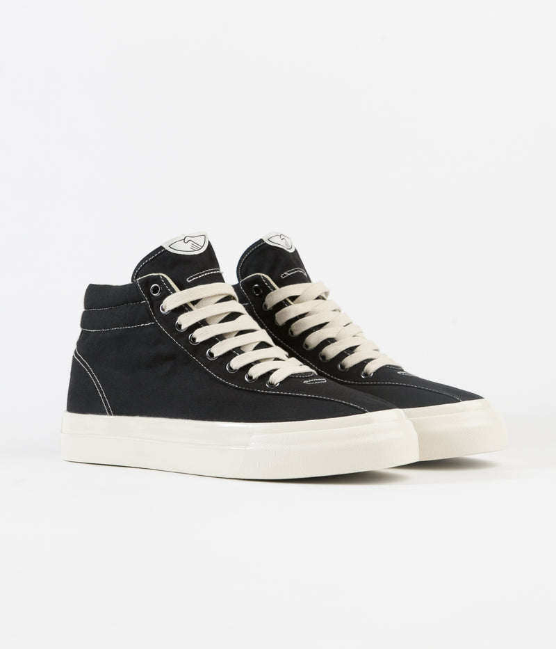 Stepney Workers Club Varden Canvas Shoes in Black